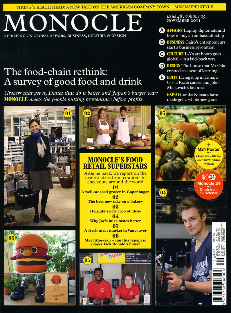 Monocle is a global affairs and lifestyle magazine, 24-hour radio station, website, and media brand, all produced by Winkontent Ltd. It was founded by Tyler Brûlé, a Canadian entrepreneur, Financial Times columnist, and previously founder of Wallpaper*magazine.