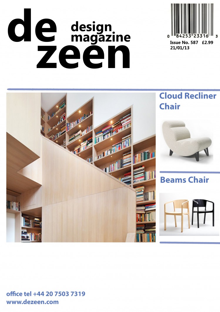 Dezeen is one of the world's most popular and influential architecture and design magazines, and the winner of numerous awards for journalism and publishing.