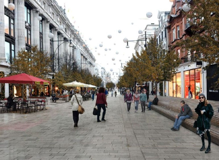 Zaha Hadid Architects Propose Walkable London